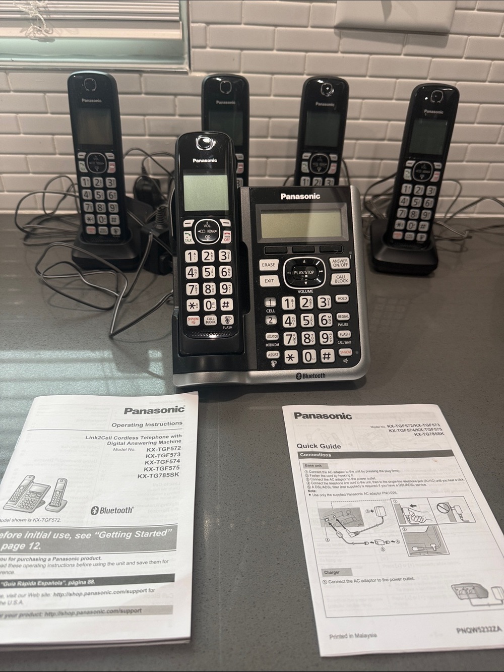 Panasonic link2cell cordless telephone